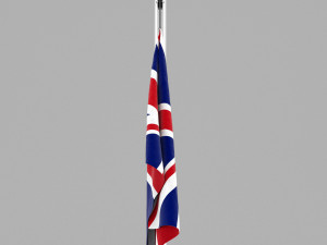 flag of united kingdom Modèle 3D