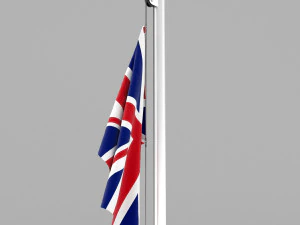 flag of united kingdom 3D Model