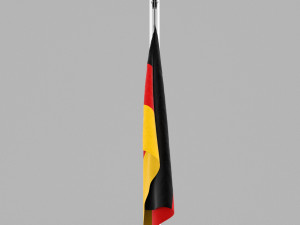 flag of germany 3D 모델
