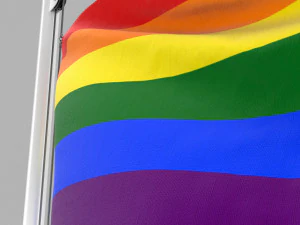 pride flag 3D Model