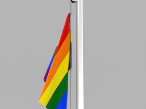 pride flag Modelo 3D