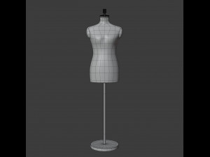 mannequin torso 3D Model
