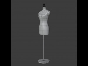 mannequin torso 3D Model