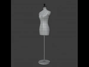 mannequin torso 3D Model