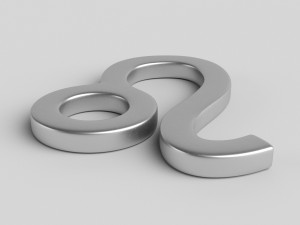 leo sign 3D मॉडल