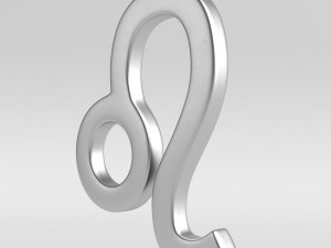 leo sign 3D मॉडल