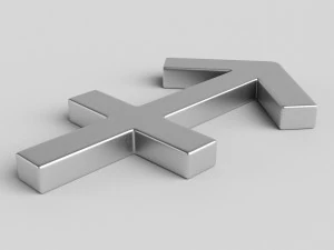 sagittarius sign 3D Model