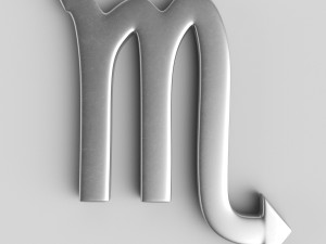 scorpio sign 3D Model
