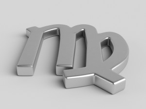 virgo sign Model 3D