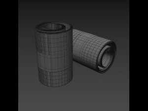 2 us dollars Modèle 3D