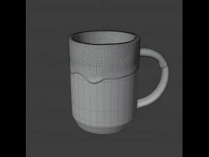 drip mug 3D Model