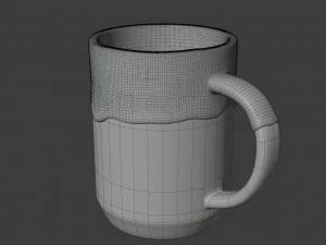 drip mug 3D Model