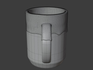 drip mug Model 3D