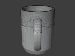 drip mug 3D Model