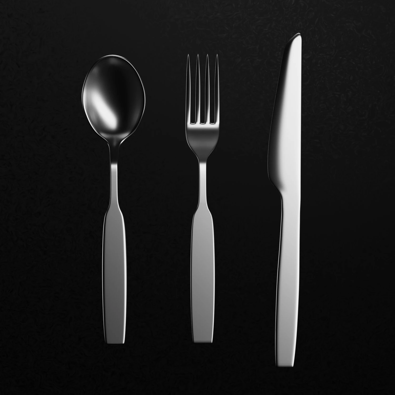 strelka cutlery 3D Model .c4d .max .obj .3ds .fbx .stl .blend 