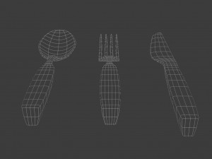 strelka cutlery Modelo 3D