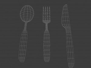 strelka cutlery Modelo 3D