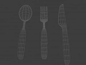 strelka cutlery 3D Model