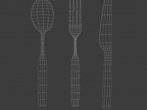 strelka cutlery Modelo 3D