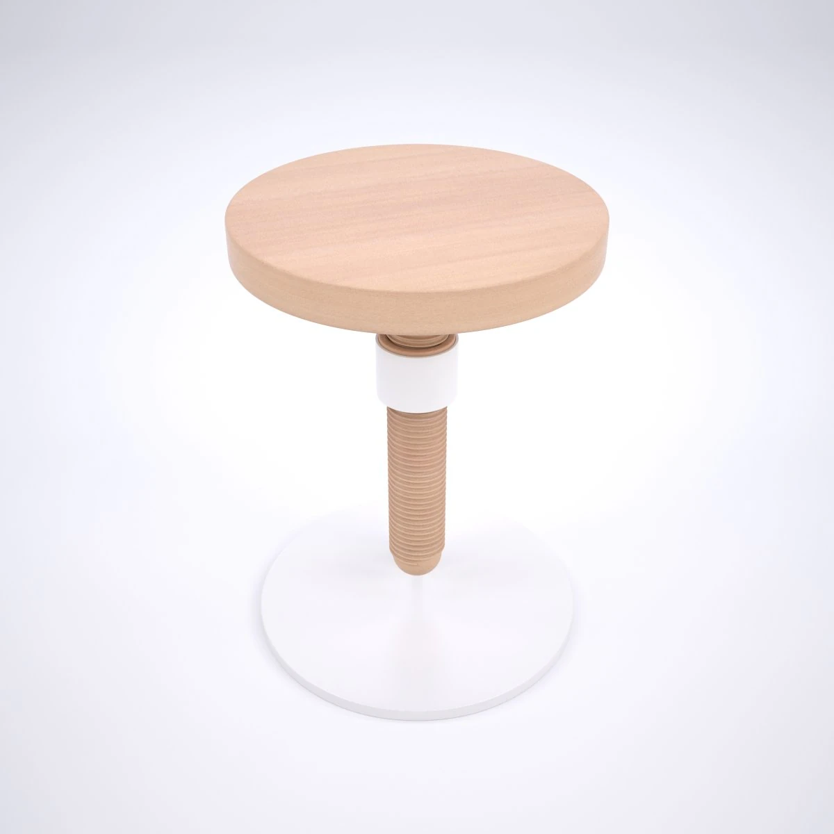 avvitamenti stool 3D Model .c4d .max .obj .3ds .fbx .stl .blend 