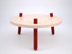 avvitamenti sehpa 3D Model