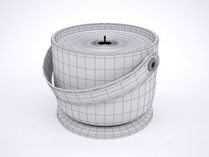 ceramic candle holder Modelo 3D