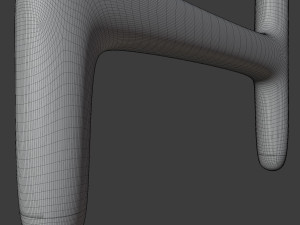 carbon fiber ladder 3D Model