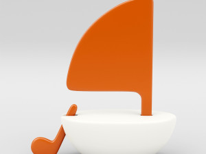 toy boat 3D Model