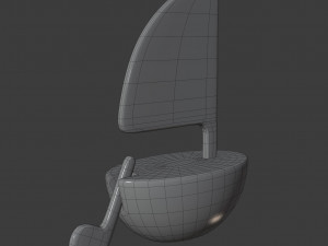 toy boat 3D 모델