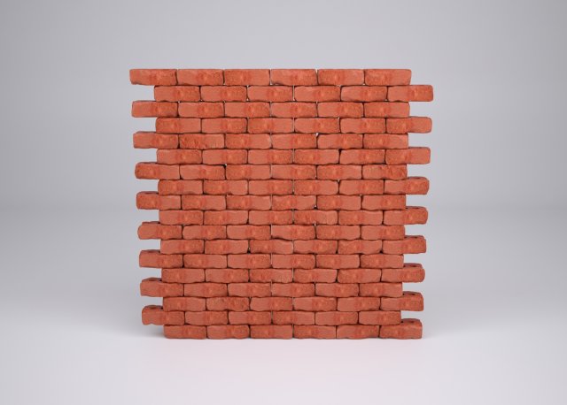 old brick 3D Model .c4d .max .obj .3ds .fbx .stl .blend 