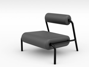 zuvier chair Modello 3D