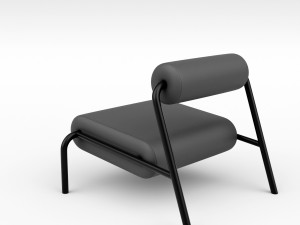 zuvier chair Modello 3D