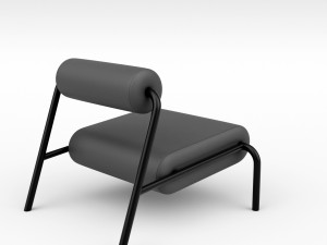 zuvier chair Modello 3D