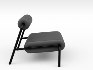 zuvier chair Modello 3D