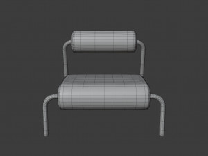zuvier chair Modello 3D