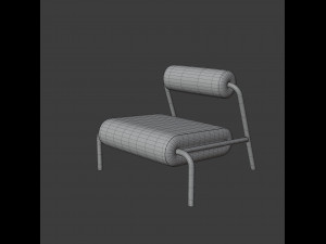 zuvier chair Modello 3D