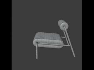 zuvier chair Modello 3D