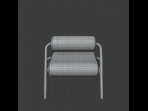 zuvier chair Modello 3D