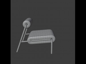 zuvier chair Modello 3D