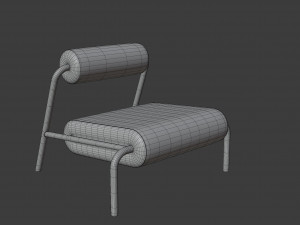 zuvier chair Modello 3D