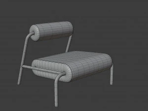 zuvier chair 3D Model