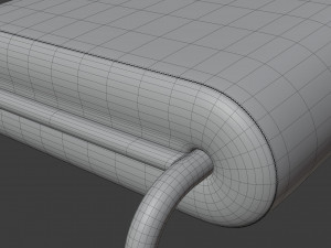 zuvier chair Modello 3D