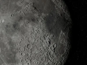 teksturowana księżyc 4k Model 3D