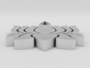 ayyavazhi symbol 3D Model