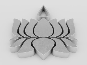 ayyavazhi symbol Modelo 3D