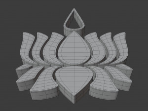 ayyavazhi symbol Modelo 3D