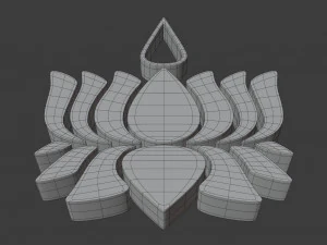 ayyavazhi symbol 3D Model