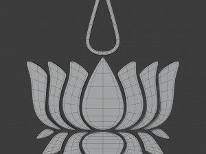 ayyavazhi symbol Modelo 3D