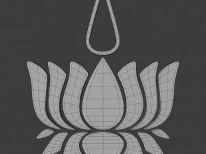 ayyavazhi symbol 3D Model
