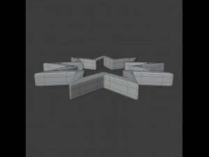 bahai symbol 3D Model